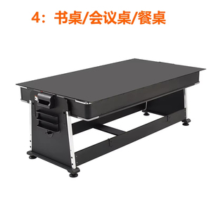 <span class=keywords><strong>Table</strong></span> de <span class=keywords><strong>billard</strong></span> et de snooker portable multifonctionnelle avec surface <span class=keywords><strong>en</strong></span> PVC, coussin <span class=keywords><strong>en</strong></span> flanelle, <span class=keywords><strong>table</strong></span> à manger pliable - Product Image 6