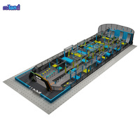 Équipement de parcours Ninja Warrior personnalisé en PVC, obstacles de sécurité, exploration, taille personnalisée pour enfants, ensemble complet