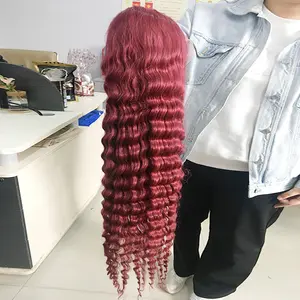 Luxury Hd Lace Front Wigs Sale Virgin Hair Full Frontal Cuticle Raw Hair Not Steamed Lacewig Baby Hair Cheap Malaysian Long