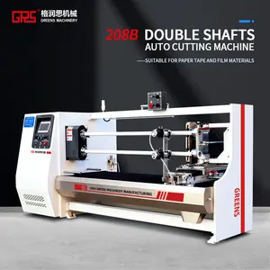 208B Double Shafts Auto Cutting Machine/double Shafts Tape Cutting Machine