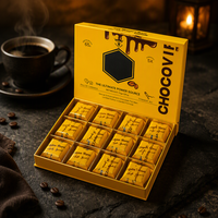 Boîtes de présentation en gros ChocoVIP pour Vitamax VVIP, Boîtes de compléments alimentaires à base de plantes UV Rhino Choco pour hommes