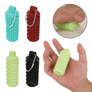 Porte-clés de massage portable Tik Tok en vogue : mini-rouleau anti-stress et soulagement de la douleur, porte-clés sensoriel texturé - Product Image 3