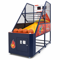 Machine de jeu de basket-ball d'arcade personnalisable, style boxe de rue, prise US, pour tous les âges et usage commercial