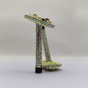 Plateformes compensées rehaussantes pour femmes, talons hauts 7cm 6cm, accessoires de chaussures personnalisés avec soutien de la semelle - Product Image 5