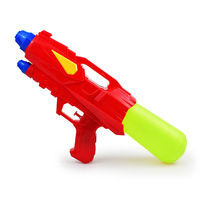 Pistolet jouet Vente en gros Sports de plein air 40cm Couleur classique lisse Été Bain Plage Rafting Presse Pistolet à eau jouet