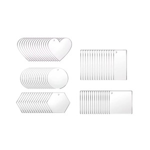 Tùy Chỉnh Nhựa Thủ Công Mỹ Nghệ <span class=keywords><strong>Acrylic</strong></span> Keychain Khoảng Trống Vòng Keyring DIY Móc Chìa Khóa Thủ Công Mỹ Nghệ - Product Image 3