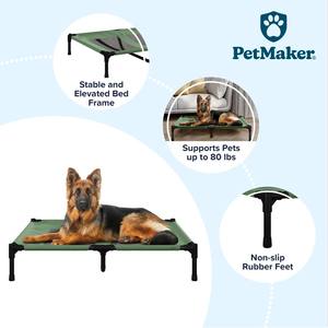 Grundlagen Atmungsaktive Kühlung Erhöhtes Hunde bett mit langlebigen Metallrahmen Oxford Elevated Camping Dog Cot mit hoher Dichte - Product Image 6