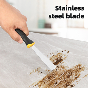 <span class=keywords><strong>Spatule</strong></span> à mastic en acier inoxydable Deli EDL-HD1, lame <span class=keywords><strong>de</strong></span> nettoyage, grattoir, truelle, <span class=keywords><strong>spatule</strong></span>, manche recouvert, confort et haute qualité - Product Image 3
