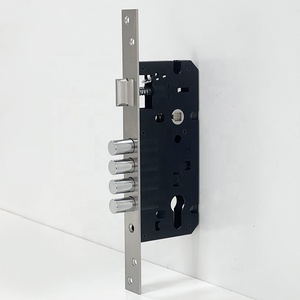 Khóa cửa chống trộm cao cấp SUS304 85*50mm, bền chắc, hiện đại, thân khóa bằng thép không gỉ, dành cho cải tạo nhà cửa - Product Image 1