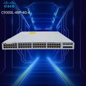 Switch Cisco C9300L-48P-4G-A Original Nuevo, 48 Puertos PoE+, 4 Enlaces Ascendentes SFP Gigabit, Nuevo Sellado, Listo para Enviar C9300L-48P-4G-A - Product Image 1