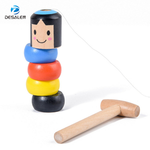 Thủ Thuật Ma Thuật Desalen Unbreakable Mr Immortal Daruma Thuật Người Đàn Ông Bằng Gỗ Vui Nhộn Đồ Chơi Ma Thuật Cho Trẻ Em - Product Image 4