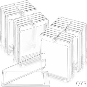 Qys 35PT ที่ใส่บัตรแม่เหล็กแบบสัมผัสเดียวเคสสำหรับแสดงบัตรเพื่อการป้องกันรังสียูวีสำหรับคอลเลกชัน TCG - Product Image 3