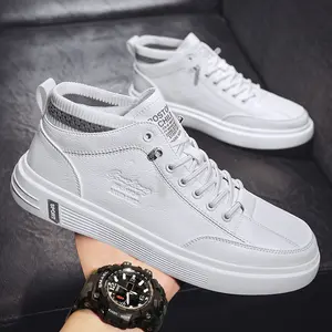 Casual Board Shoes Blanco de alta calidad Low Skate Boarding Shoes Personalizados de alta calidad
