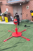 Vélo gonflable manuel à haute capacité de charge avec tapis en PVC imperméable pour usage extérieur et location
