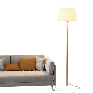 Lámpara de Pie de Estilo Nórdico Moderno, de Hierro Forjado con Acabado de Madera, Creativa y Minimalista, para Sala de Estar, Dormitorio, Hotel, Habitación de Huéspedes, Mesita de Noche - Product Image 1