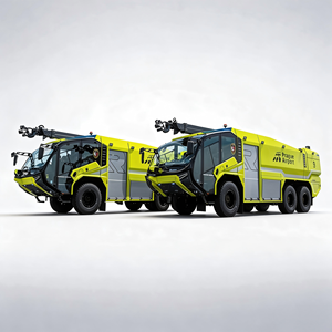 Vehículo de Bomberos para Aeropuertos ARFF, Camión de Rescate con Chasis 6x6, Camión de Bomberos de Agua y Espuma para Rescate de Emergencia en Aeropuertos - Product Image 1