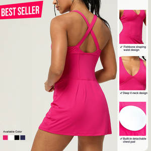 3 в 1, Женская теннисная юбка с высокой талией - Product Image 1