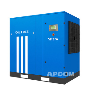 <span class=keywords><strong>Compresor</strong></span> <span class=keywords><strong>de</strong></span> <span class=keywords><strong>Aire</strong></span> Sin Aceite APCOM <span class=keywords><strong>de</strong></span> 37 kW y 50 HP, 10 Bares, <span class=keywords><strong>Compresor</strong></span> <span class=keywords><strong>de</strong></span> <span class=keywords><strong>Aire</strong></span> <span class=keywords><strong>de</strong></span> Tornillo Sin Aceite - Product Image 1