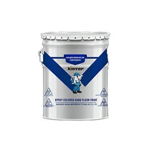 High-gloss Marble Effect Epoxy Floor Coating, Marble Coating, Internal and External Epoxy <b>Colored</b> <b>Sand</b> Self-leveling Floor Paint - Product Image 1