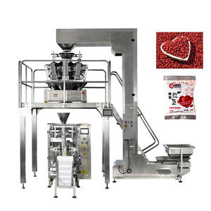 Machine de pesage multi-têtes automatique et d'emballage pour noix, céréales, pois, légumineuses, lentilles, pois chiches, soja - Product Image 3