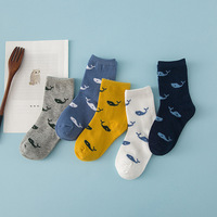 Chaussettes pour enfants mi-tube printemps automne garçons sport étudiant chaussettes blanches école chaussettes en coton personnalisées 1-12 ans