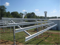 Système de montage de toit de panneau solaire supports de montage solaire montage au sol PV