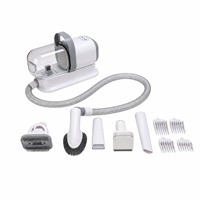 Kit de toilettage pour animaux de compagnie 5 en 1 en plastique avec peigne, tondeuse à piles, éliminateur de poils de chien, modèle chinois S-2744