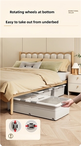 Almacenamiento Bajo Cama de Alta Calidad con Ruedas, Nuevo Estilo - Product Image 4