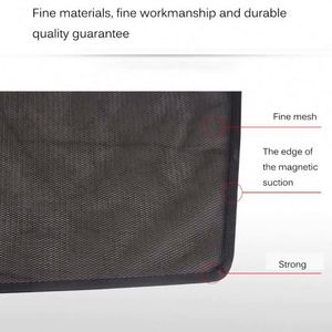 Pare-soleil magnétique pour voiture, protection UV, rideau de fenêtre de voiture, pare-soleil latéral en maille, visière solaire, protection estivale, <span class=keywords><strong>film</strong></span> de fenêtre - Product Image 6
