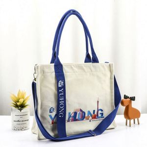 Reusable Duty Bags Heavy for Daily Use Shopping and Eco-Friendly Cotton <b>Canvas</b> Tote Bag - Product Image 6