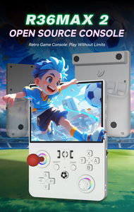เครื่องเล่นเกมพกพาคลาสสิค R36MAX2 หน้าจอ 4.5 นิ้ว ใหม่ รองรับ WiFi เล่นออนไลน์ได้  ชุดของขวัญสำหรับครอบครัว - Product Image 2