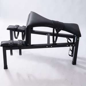 Mobilier sexuel pour adultes Chaise de position érotique avec menottes Poignets à la cheville Sangle <span class=keywords><strong>BDSM</strong></span> Bondage Restraint Sex Furniture Chair Sex Bench - Product Image 5