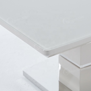 2025 New arrivals thiết kế mới sang trọng Hiện Đại Đồ nội thất nhà có độ bóng cao Tempered Glass MDF vuông Bàn cà phê - Product Image 6