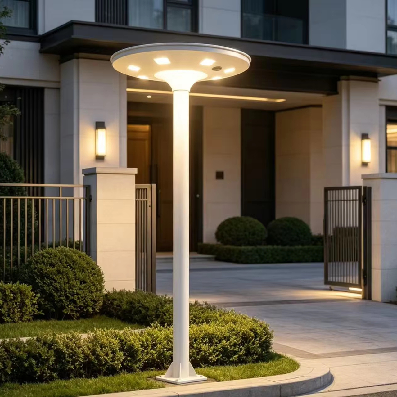 Waterproof IP65 Aluminum LED Street Light 30W/45W/60W for Garden with 3500K-6000K Color Temperature