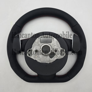 พวงมาลัยรถยนต์หนังเรียบแบบ LED สไตล์ฮิตขายส่ง สำหรับ RS3 RS5 RS6 A6 C7 TTRS TT R8 - Product Image 3