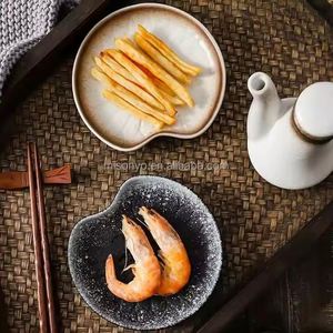 Glazed Ceramic Stoneware <b>Plates</b> Japanese Nordic Design Restaurant Dinnerware Home Dessert Tea Serving <b>Plate</b> - Product Image 1