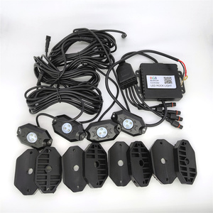 Accessoires intérieurs pour <span class=keywords><strong>camion</strong></span> américain, éclairage LED RGBW sous la carrosserie, contrôle par application, 8 pods pour <span class=keywords><strong>camion</strong></span> Ram - Product Image 3