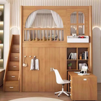 Armoire tatami intégrée et armoire de lit pour chambre d'enfant