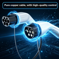 Câble de recharge rapide pour véhicules électriques, fournisseur OEM, protection IP65, avec fonction Plug and Play pour l'infrastructure de recharge en Asie du Sud-Est