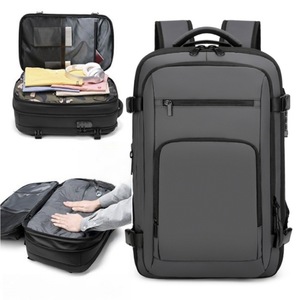 Sac à dos d'affaires pour homme de grande capacité, multifonctionnel, extensible, populaire, sac à dos pour ordinateur portable avec sac à air sous vide - Product Image 1