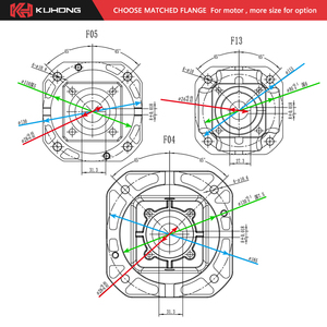 Bomba de Pistón de Alta Presión Kuhong KPCM, Repuesto para <span class=keywords><strong>Lavadora</strong></span> de Alta Presión, Bomba de Accionamiento Directo, 130 bar, 2.2kw /3hp - Product Image 4