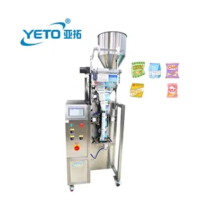 2023 yeni otomatik granül pirinç şeker tuz poşet paketleme makinesi aperatif tahıl torba doldurma makinesi kahve çay paketleme makinesi