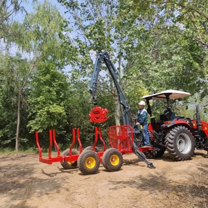 כבד החובה לתפוס עץ מטעין קרוואן, קרוואן רישום, יומן קרוואן עם מנוף - Product Image 3