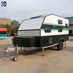 CAMPTRL Remorque <span class=keywords><strong>de</strong></span> camping tout-terrain pour voyages en plein air, camping-car avec salle <span class=keywords><strong>de</strong></span> bain - Product Image 5