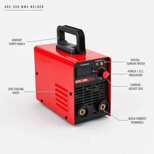 Meilleur onduleur MMA 300 mini portable pour soudage à l'arc, idéal pour l'acier et la fonte, usage domestique - Product Image 4