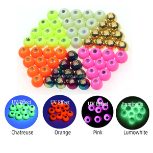 Perles de pêche en gros perles de tungstène rondes colorées matériel de montage de mouches <span class=keywords><strong>truite</strong></span> pêche à <span class=keywords><strong>la</strong></span> mouche perle tête plombs balle attirail - Product Image 3