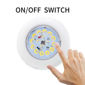 ไฟ LED ฝังเพดาน 12VDC สีขาวเย็น IP65 อะลูมิเนียมอะคริลิค สำหรับเรือ RV ไฟภายใน - Product Image 5