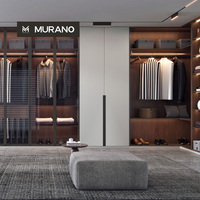 Vente directe usine : Armoire de chambre moderne sur mesure, design complet pour toute la maison, dressing intégré