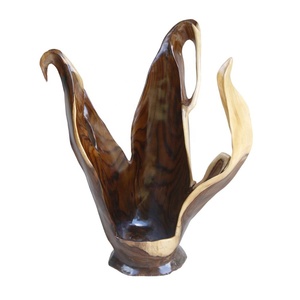 Laila Wooden Fruit Bowl - Product Image 3
