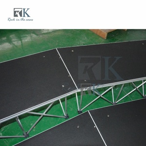 Escenario Portátil Plegable de Aleación de Aluminio para Eventos, Conciertos y Bodas, con Forma Personalizada al por Mayor - Product Image 6